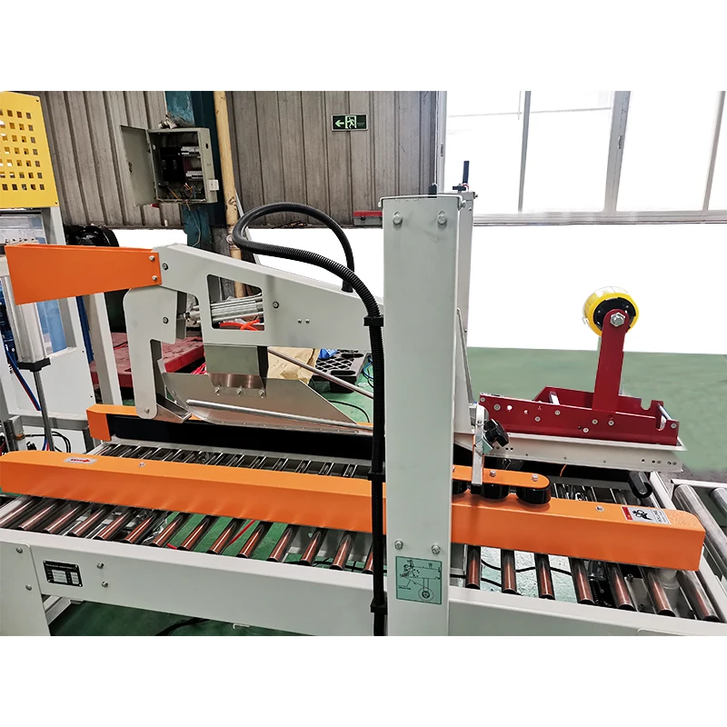 Fully Automatic Food Machine Equipment Drop Type Case Packer Carton Box Packing Sealing Pump PLC Bearing Paper Metal Plastic