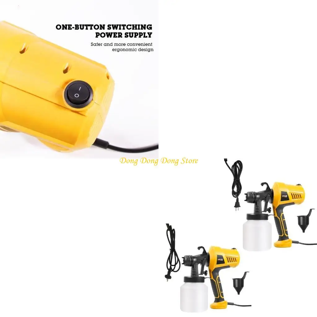

Guns Paint Sprayer Portable 550W Electric Guns Set Heavy Duty