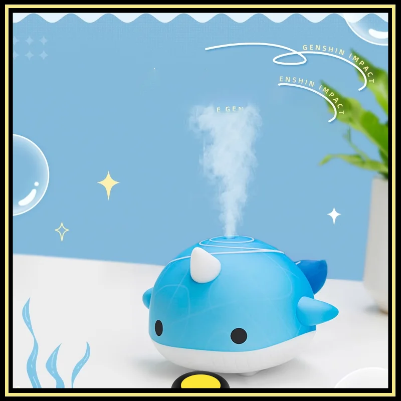 Genshin Impact Model Peripheral Products Humidifier Swallowing Whale Series Whale Humidifier Gifts Brand New Genuine Original