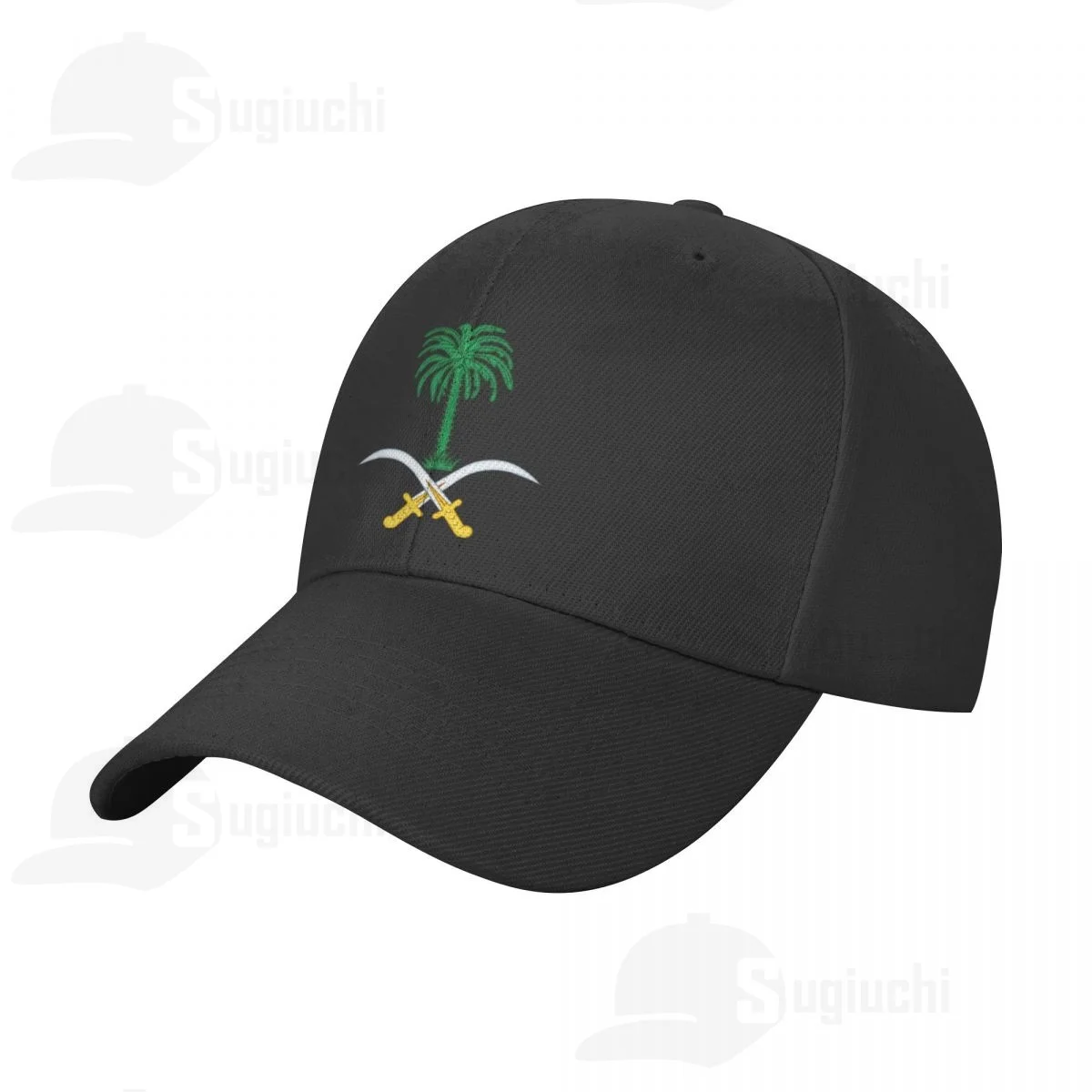 National Emblem Of Saudi Arabia Coat Of Arms Sun Baseball Cap Dad Hats Adjustable For Men Women Unisex Cool Outdoor Hat