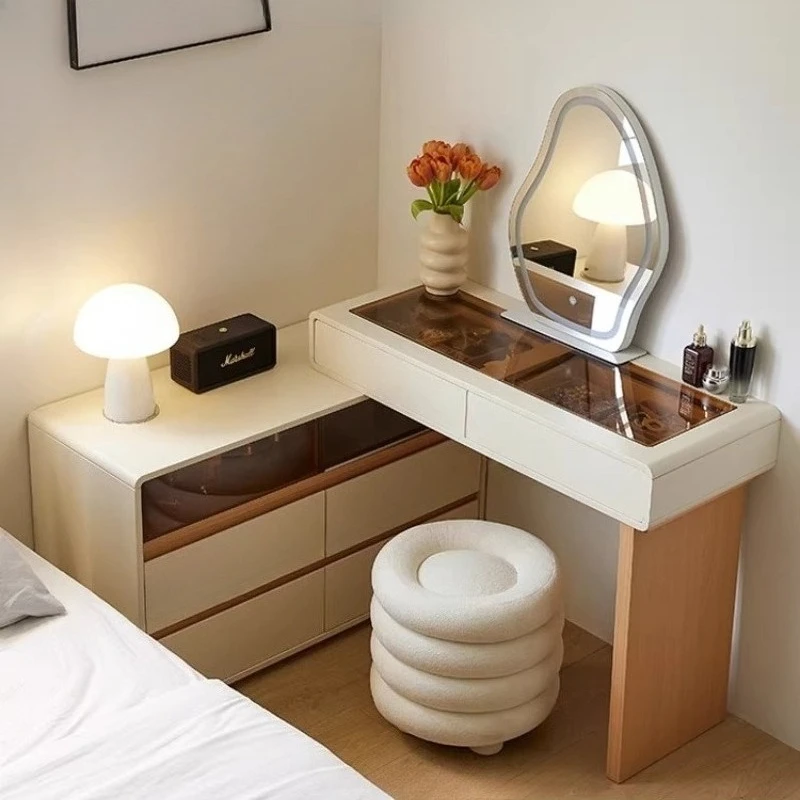 

Modern Minimalist Bedroom Corner Makeup Table Vanity Makeup Desk Dressing Table Makeup Vanity Bedroom Furniture Dressers Dresser