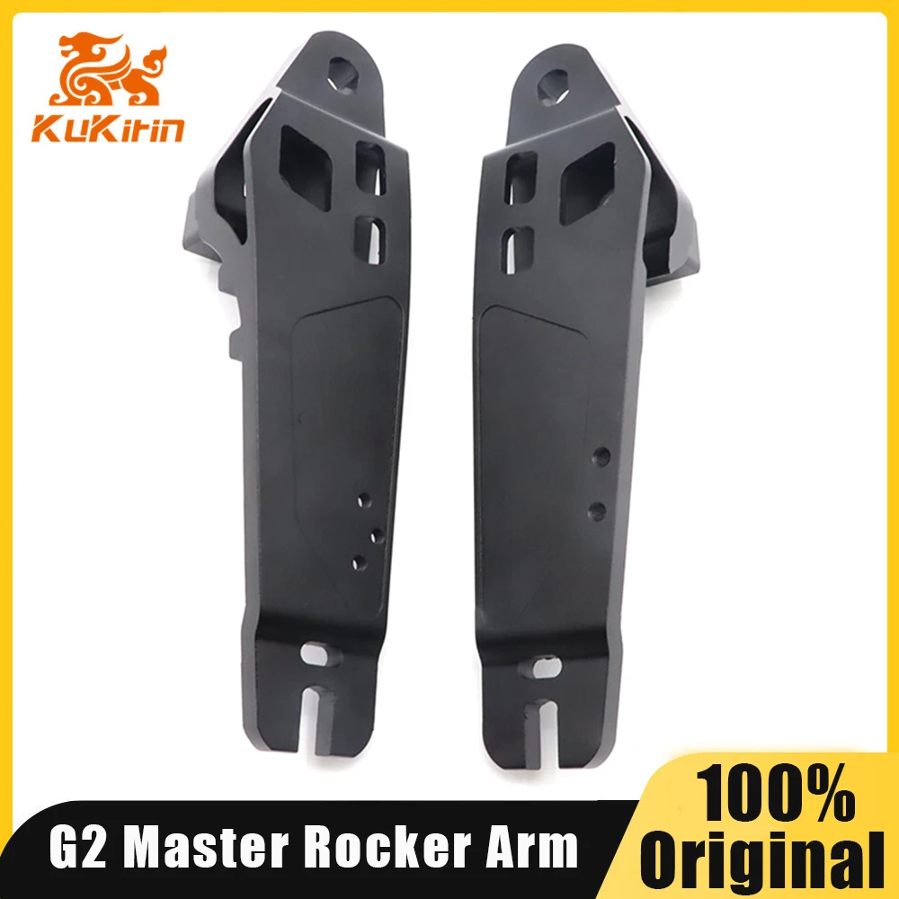 Brazo basculante Original para patinete eléctrico Kukirin G2 Master KUGOO KIRIN, rueda delantera trasera, piezas de repuesto de brazo basculante izquierdo y derecho