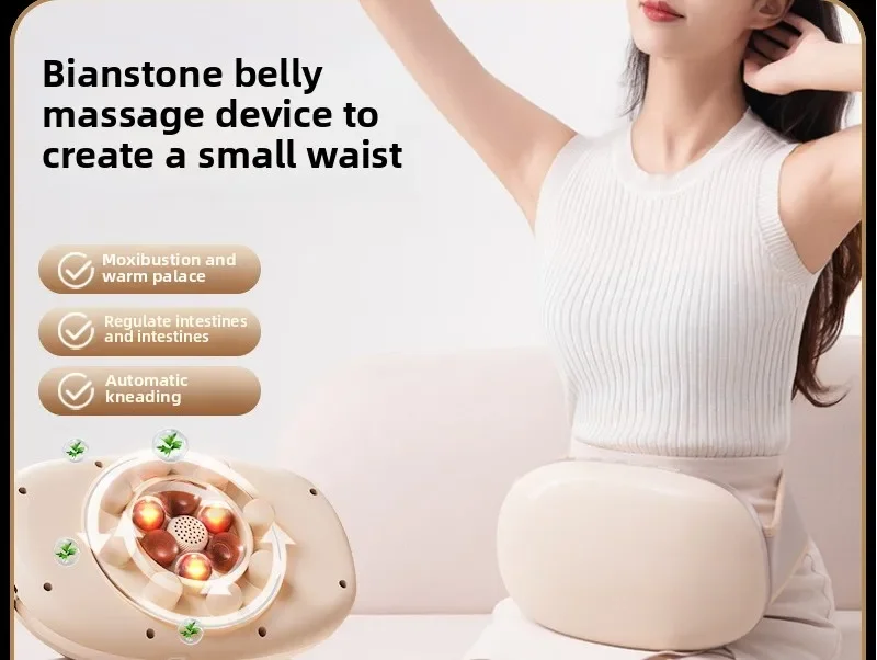 pijat perut elektrik rumah bernilai super, pijat pinggang kompres panas, pijat perut, jarum batu, dan pijat batu