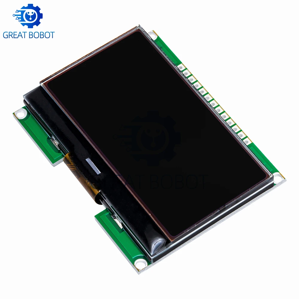 BS LCD12864 12864-06D, 12864, LCD Module, COG, With Chinese Font, Dot Matrix Screen, SPI Interface