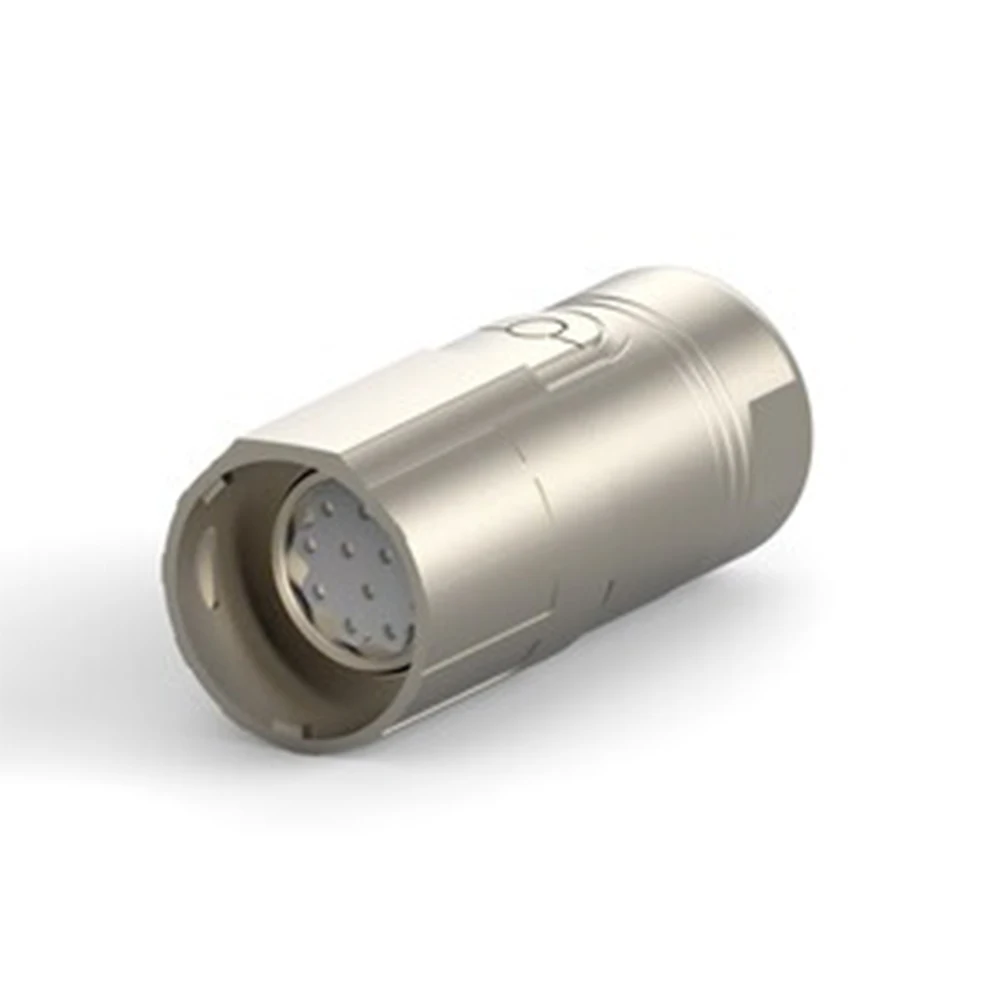 

Connector Cable-to-Cable, Circular Connector Plug, Zinc Alloy, PBT GF ASTA013NN00410100000