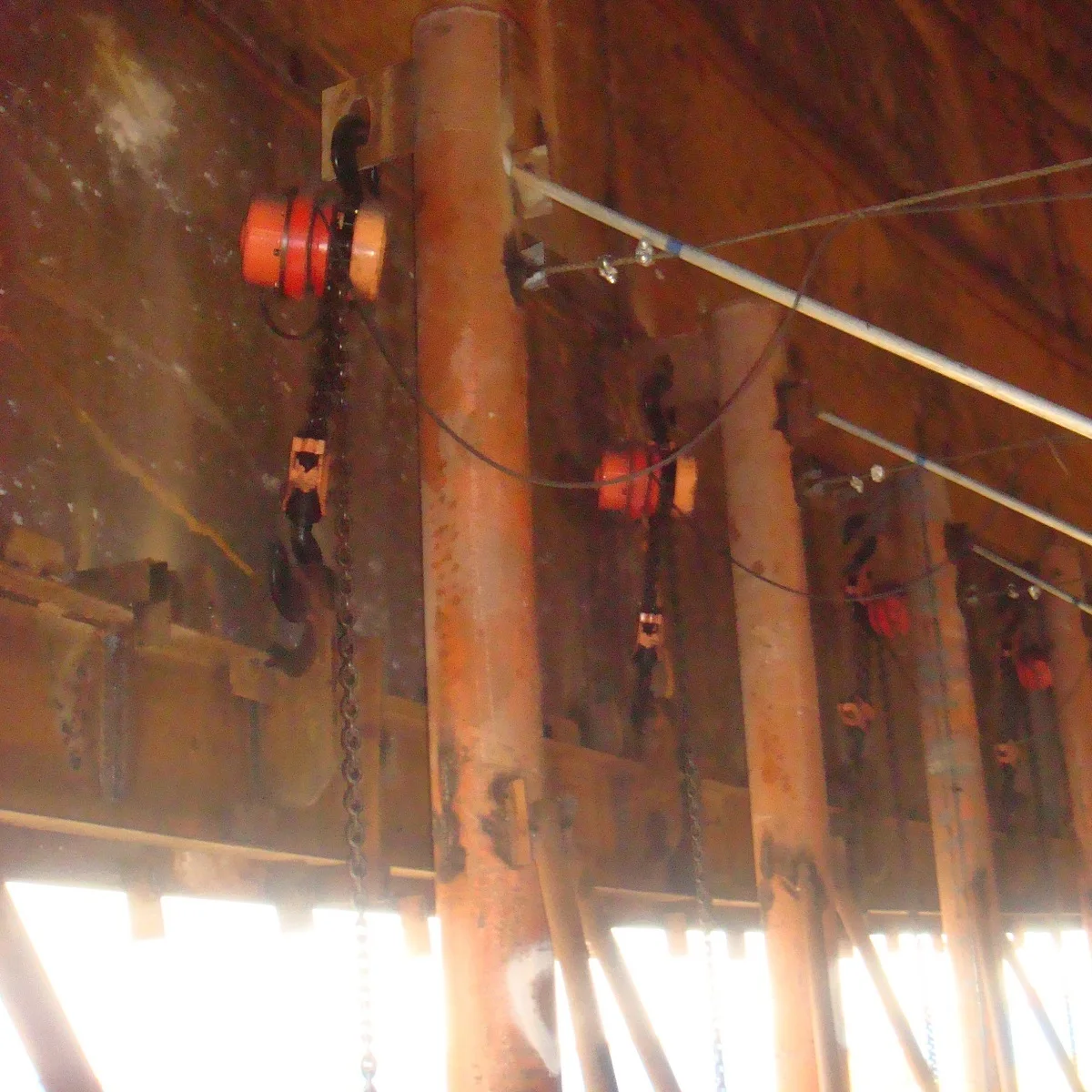 Hoist for Tank Lifting Construction Simple and Light Electric Chain