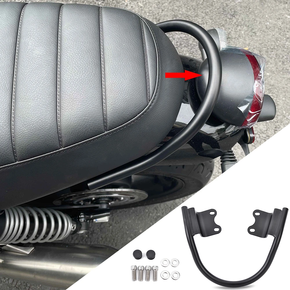 Motorcycle Rear Seat armrest For Triumph Street Twin 900 Speed Twin 900 Street Scrambler 900 Speed Twin 1200