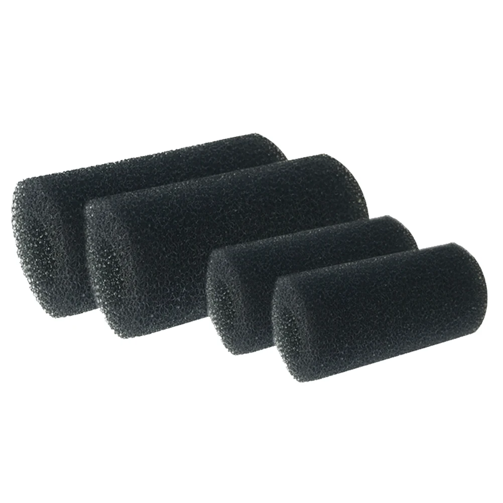 4Pcs Aquarium Pre-Filter Sponge Sleeve Inlet Protection Cover for Filter Barrel Freshwater Marine Tank Efficient Flow