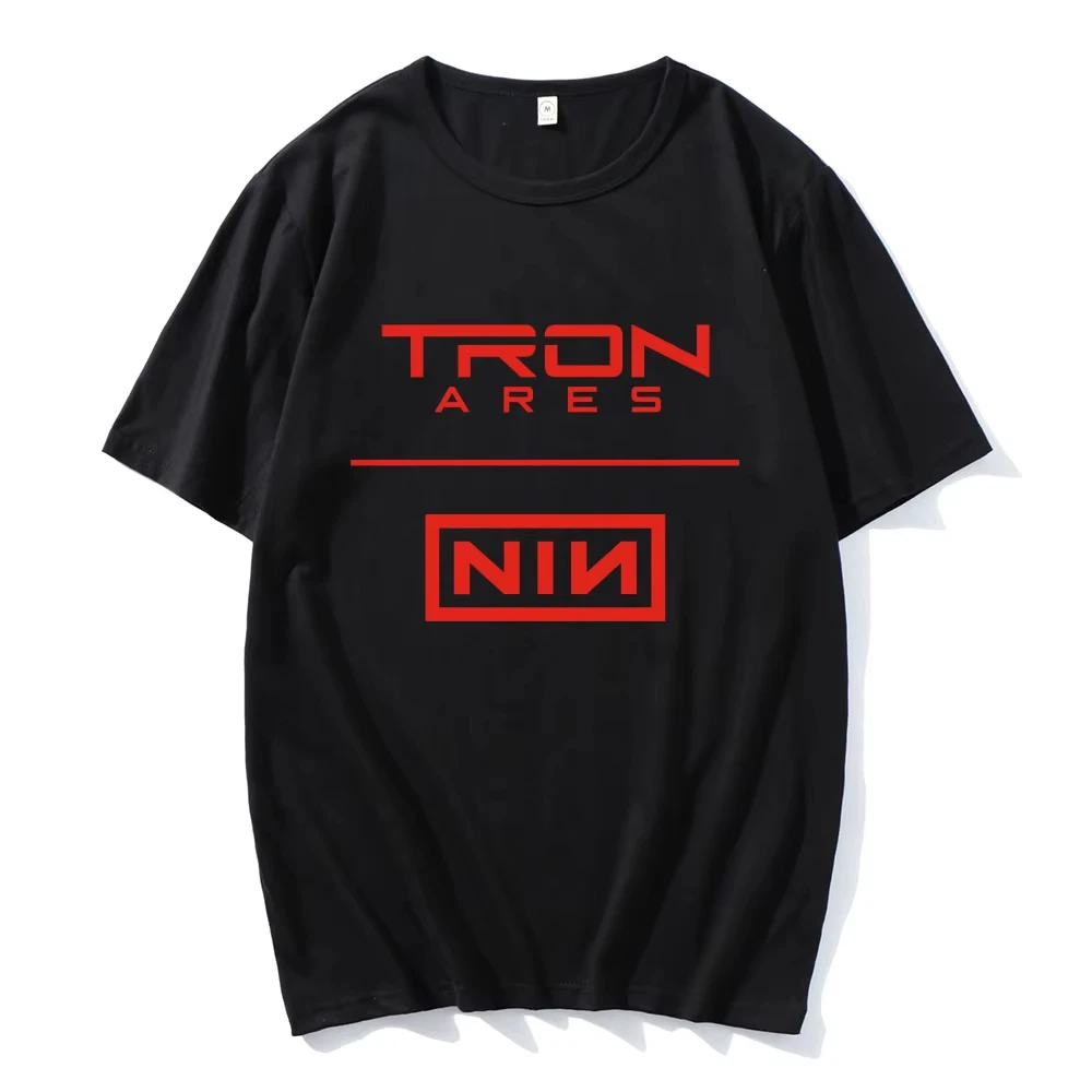 Nine Inch Nails T-Shirt Rockband NEUES Album Druckdesign Herren Damen T-Shirt Baumwolle Lässig Modisches T-Shirt mit Grafikdruck