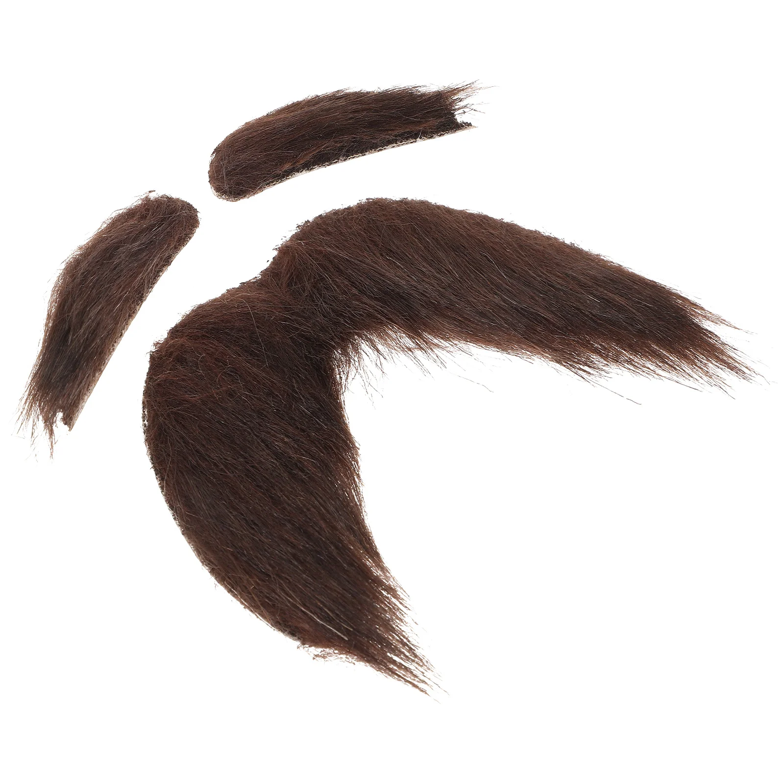 

1Set Fake Mustache Eyebrows Self-Adhesive Old Man Beard Costume Cosplay Party Accessories Men Dress Up Fake Eyebrows