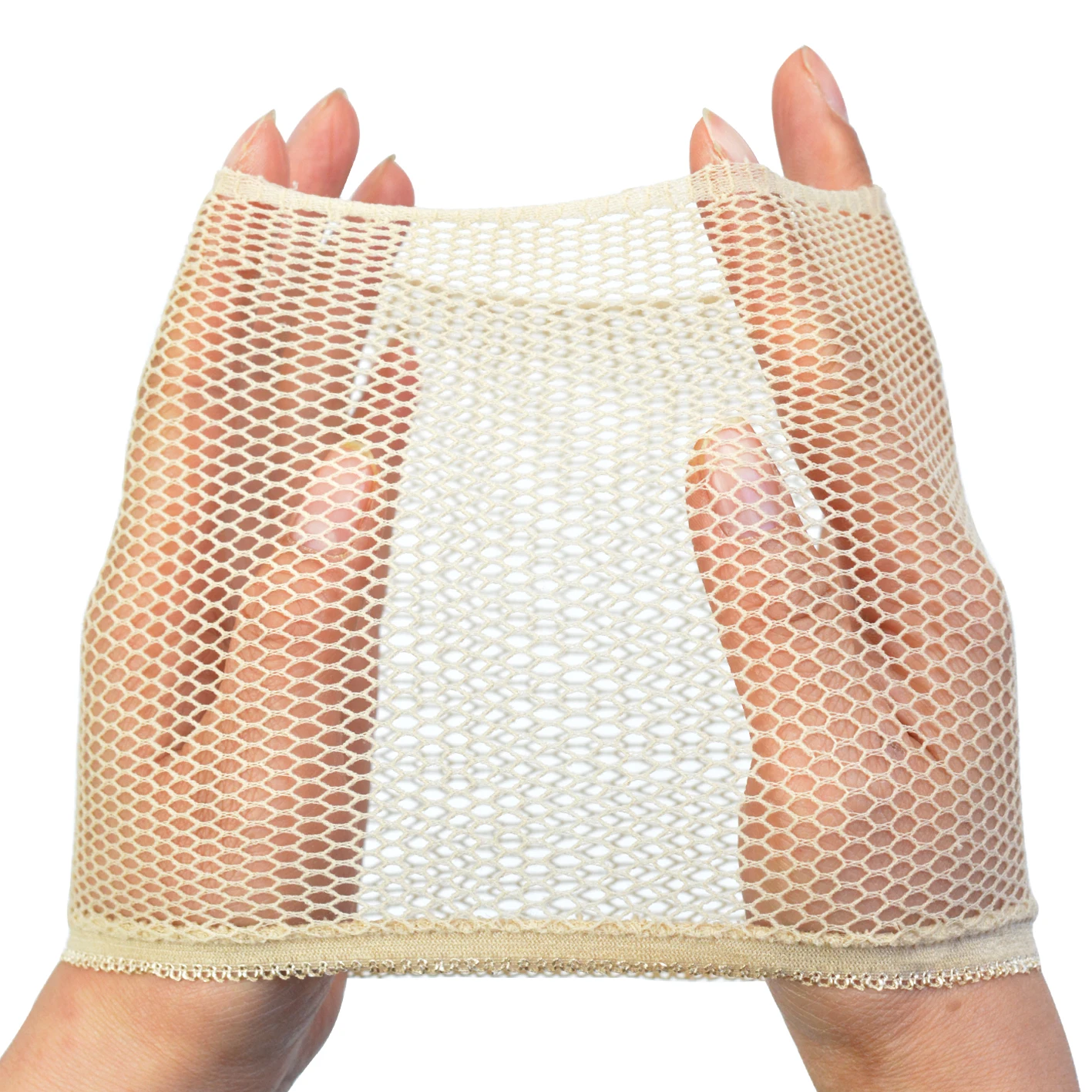 5Pcs Large Hole Fishnet Wig Cap Elastic Hairnets Weaving Wig Caps Hair Net Breathable Wig Liner Cap for Lace Front Wig