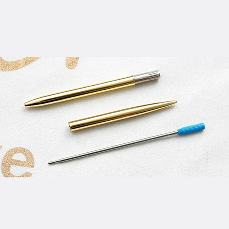 Metal Ballpoint Pen Guest Sign-in Pen Twist Action for Restaurant Hotel Office Reception Business Signing Pen Black