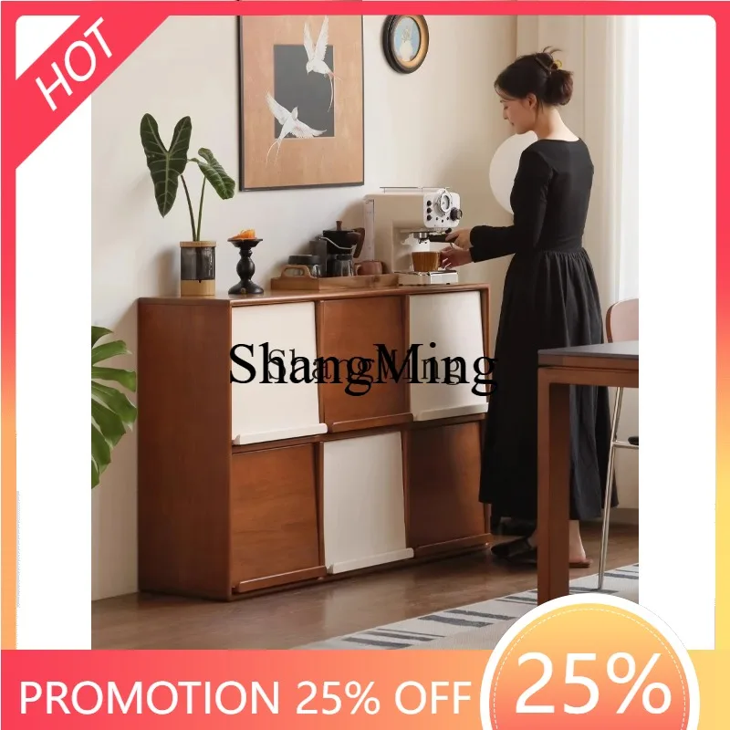 

CL bookcase study combination module cabinet antique dining side cabinet household floor cabinet