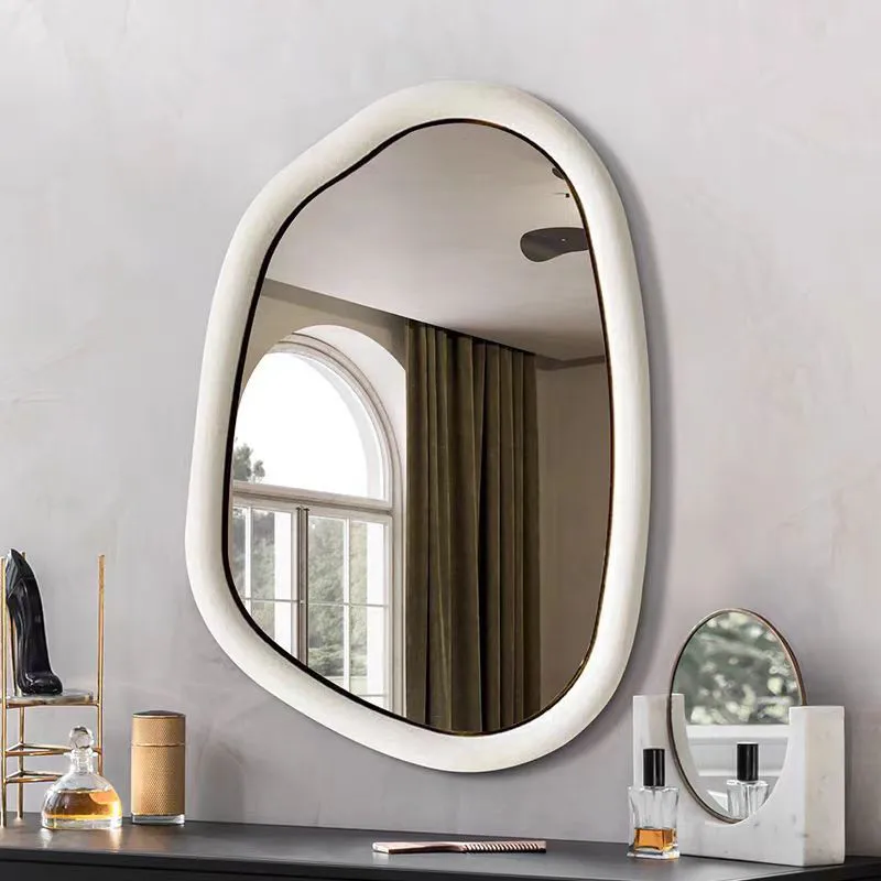 

Kitty Mirror Wall Decor Organic Mirror Flower Knows Live Home and Decoration for Home Makeup Mirrors Accessories Art of Murals