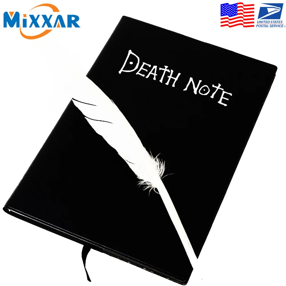 ZK20 Dropshiping Signature Guest Books Death Note Planner Anime Diary Cartoon Theme Dead Note Writing Journal Notebook School