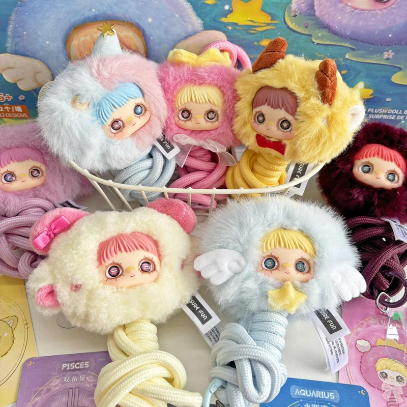 

Maymei Horoscope Stories Series, плюшевая слепая коробка, милая виниловая фигурка, Коллекционная модель, сумка-сюрприз, рождественская подвеска, игрушки, подарки