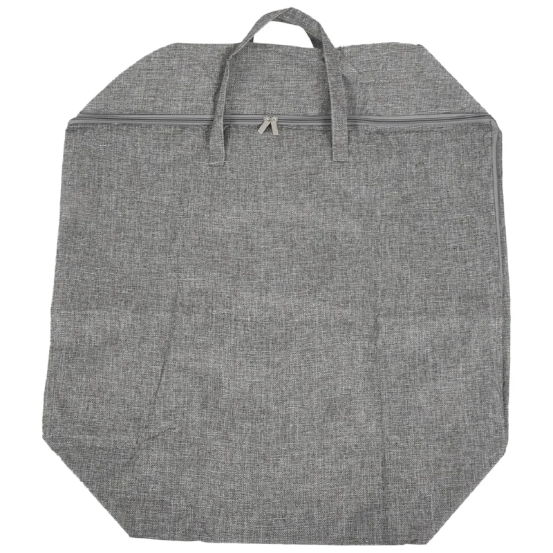 HFES 105L Sacos de armazenamento extra grandes Bolsa organizadora-2 pacotes-tecido de linho resistente e à prova de umidade, bolsa de transporte, bolsa de roupas para cama