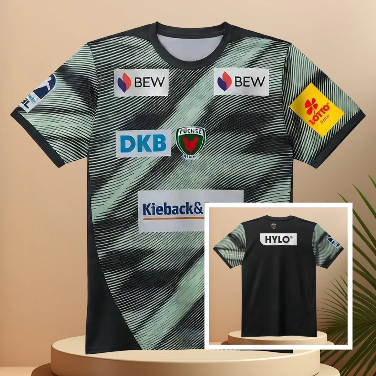 Camiseta de Balonmano FÜCHSE Berlin RLIN 2026, Ropa Deportiva de Moda, Talla Grande, para Entrenamiento, Playera para Hombre