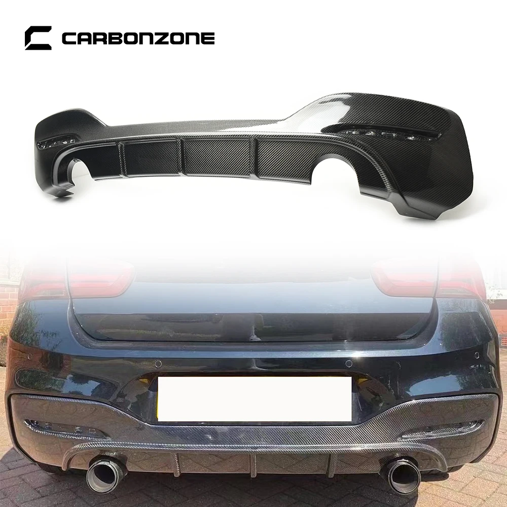 

Rear Diffuser Bumper Lip Splitter Guard for BMW F20 MT Style Carbon Fiber Body Kit Car Accessories