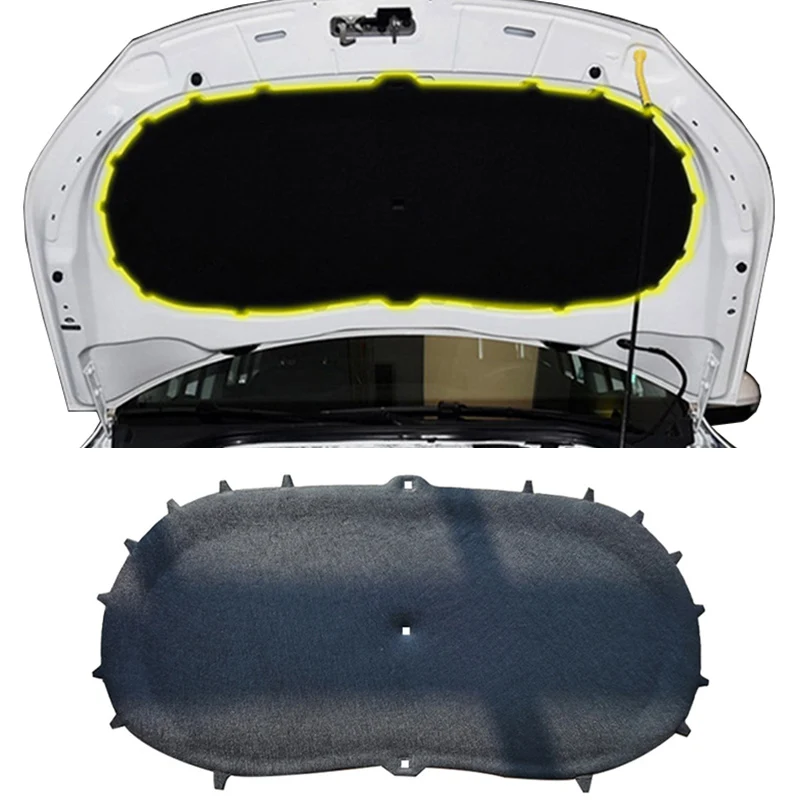 

2007-2016 теплозвукоизоляционный ватный диск для VW Volkswagen Tiguan MK1 2007 2008 2009 2010 2012 2013 2014 2015 2016 аксессуары