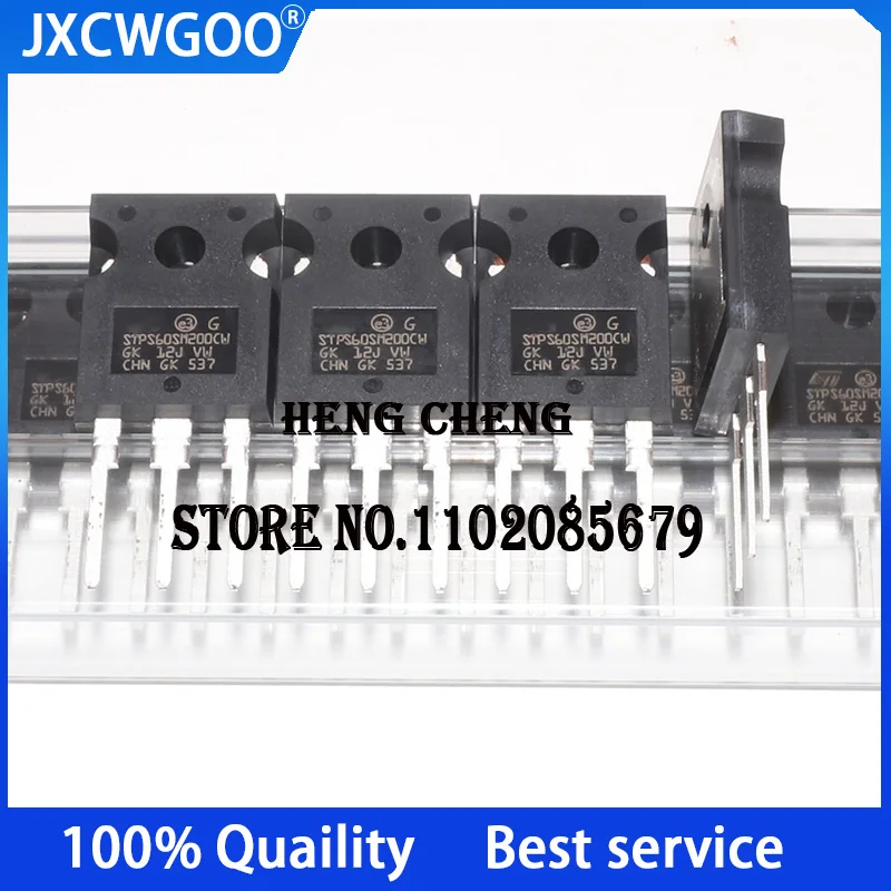 10PCS 100%New Original  STPS60SM200CW TO-247