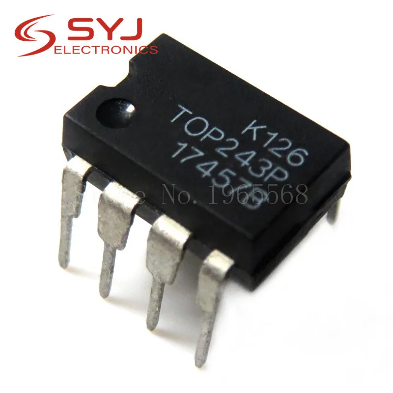10pcs/lot TOP243PN TOP243P DIP-7 TOP243 DIP In Stock