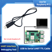 Raspberry Pi 5 Terminal UART Serial TTL to USB Port Debugging Cable for RPI5 Pi5