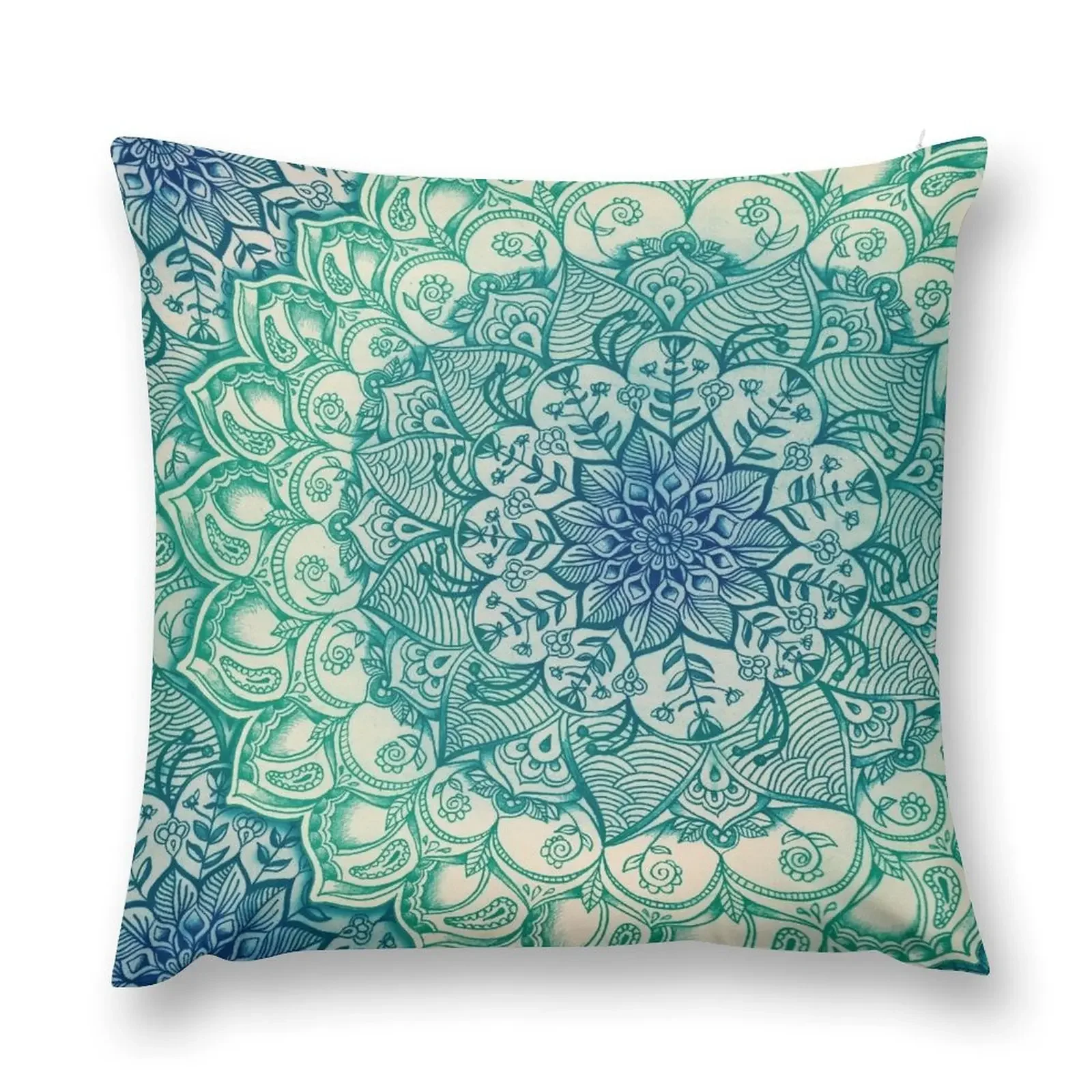 

Emerald Doodle Throw Pillow Cushion Cover Luxury Sofas Covers pillow