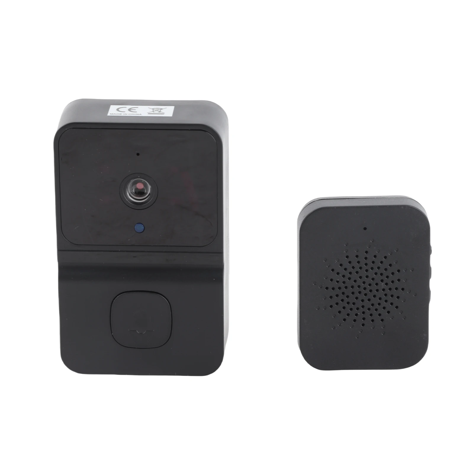 Kamera Bel Pintu Video Nirkabel Bel Pintu Pintar dengan Visi Malam 480P Audio Dua Arah Penyimpanan Cloud Bertenaga Baterai bel pintu pintar