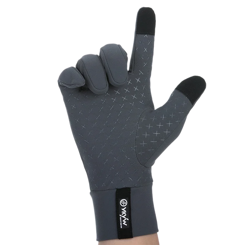 YKYWBIKE شتاء 5-15 ° c قفازات ركوب الدراجات للرجال والنساء شاشة تعمل باللمس مبطن قفاز الدراجة مقاوم للماء يندبروف دافئ مضاد للانزلاق مطاطا
