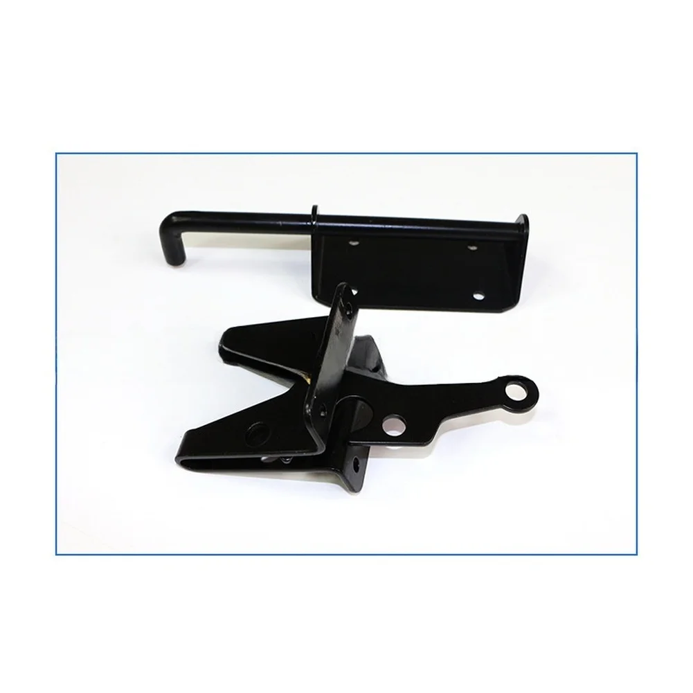 

Сверхмощная устойчивая к ржавчине петля с входной защелкой для забора, двери сарая, деревянный вход в саду со встроенными отверстиями для замка