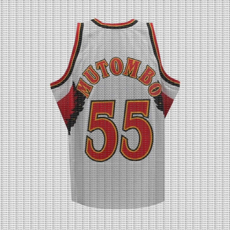 Uncle Mu No. 55 Retro Eagle Jersey Quick Drying Printed Basketball Vest Men's Sports Jersey