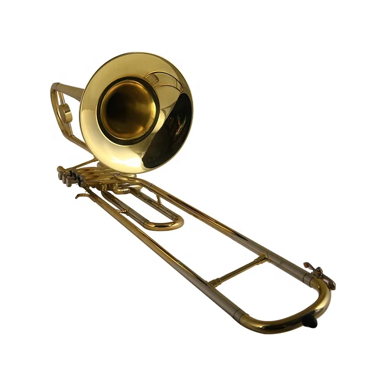 Melhor instrumento musical Super vendido, trombone baixo, alta qualidade, China