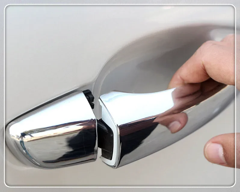 

For Peugeot 3008 5008 GT 2017-2023, 508 2019-2023 Chrome Exterior Side Door Handles Panel Cover Trim Car Styling