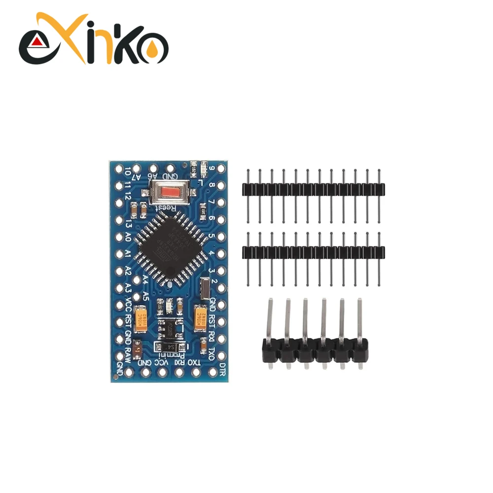 Pro Placa de Desenvolvimento ATMEGA328P Mini, ATMEGA328, 5V, 16MHz, 3.3V, 8MHz, Arduino, 1-10Pcs