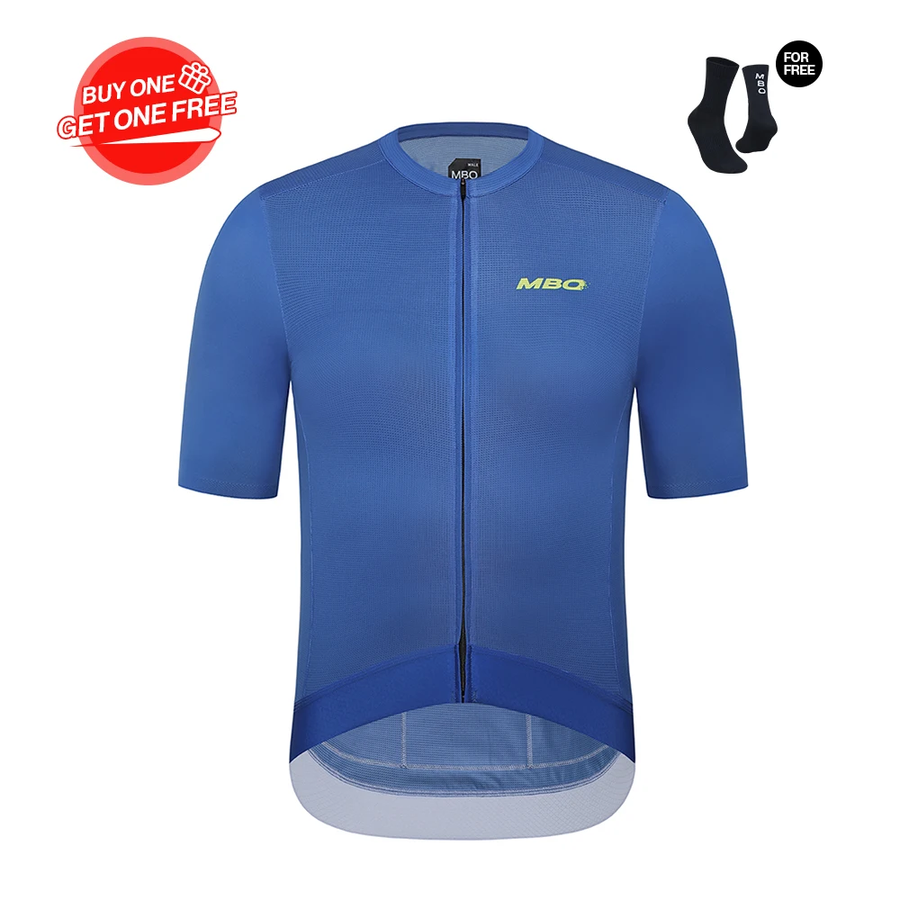 

MBO Men's Cycling Jersey Lightweight Road Bike Jersey Breathable Moisture Wicking Quick Drying Bicycle Shirt SC301