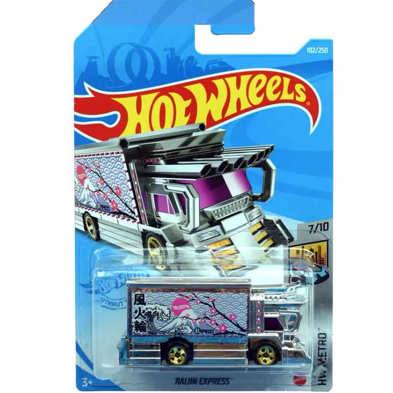 Hot Wheels 1:64 Raijin Express Collection die cast alloy car model decoration gift