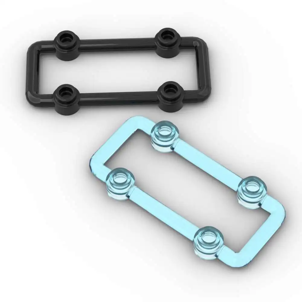 MOC 10PCS Parte Mattoni 23444 Bar 1x6x3 Building Blocks Set Con 4 Borchie Particelle di Mattoni Puzzle Puzzle Giocattoli FAI DA TE Di Compleanno Regali Per Bambini