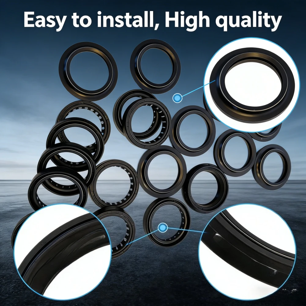 

2/4/8pc Front Fork Dust Oil Seal For Honda VFR800X Crossrunner 2014-2021 VFR800F 16-21 XLV1000 VARADERO XLV 1000 VFR800 VFR 800