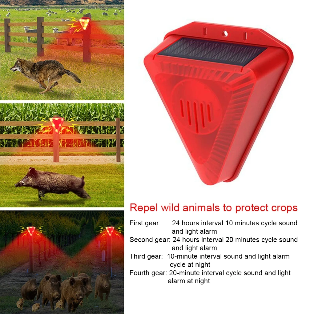 Solarbetriebene LED-Warnleucht – Barking Dog Alarm Bewertung und Preis