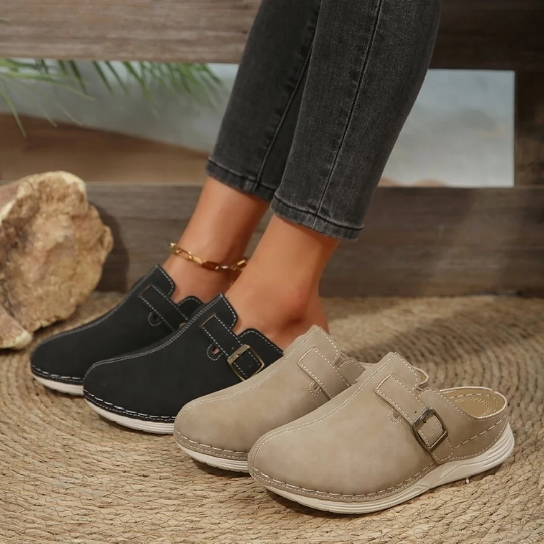 Vrouwen Slippers 2023 Nieuwe Zomer Mode Gesloten Teen Platform Slippers Sandalen Dames Vintage Slides Vrouwen Schoenen Sleehak Slippers