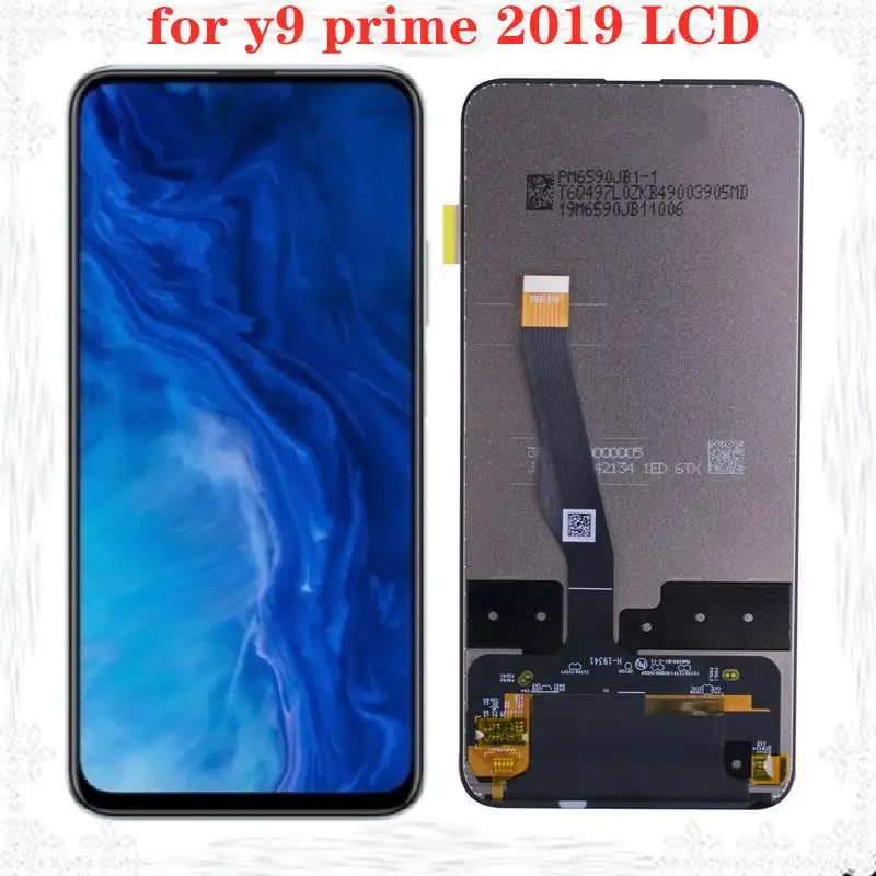 6.59 inch original LCD for Huawei y9 prime 2019/p smart z LCD display STK-LX1 touch screen digitizer assembly parts