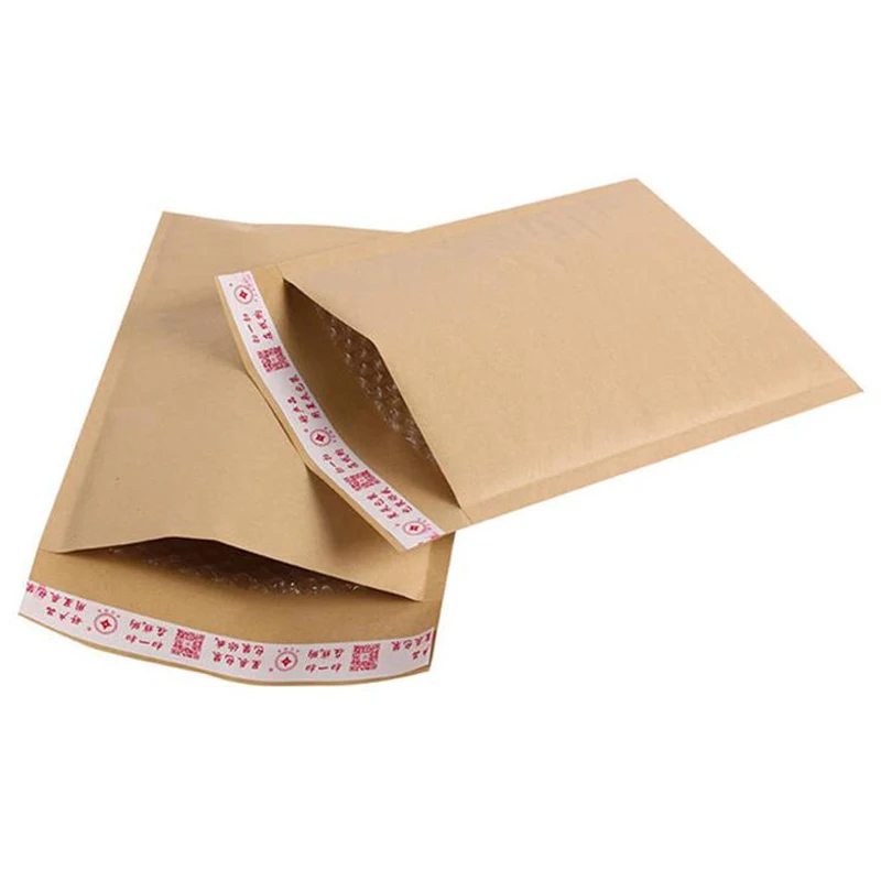 30 Stück Kraft papier Bubble Mailer gepolsterte Versand umschläge für Mailer Geschenk verpackung Selbst versiegelung Beutel Bubble Polsterung mehrere Größen