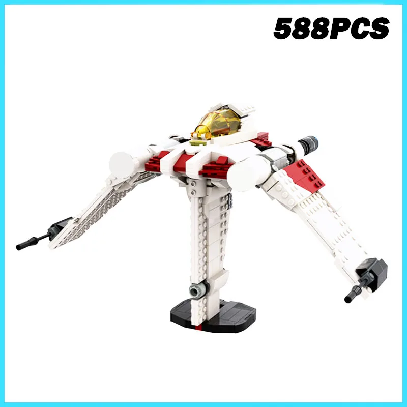 

588 шт. V-19 Torrent Starfighter космический корабль космические войны модель MOC строительные блоки кирпичи креативная сборная игрушка детский подарок на день рождения