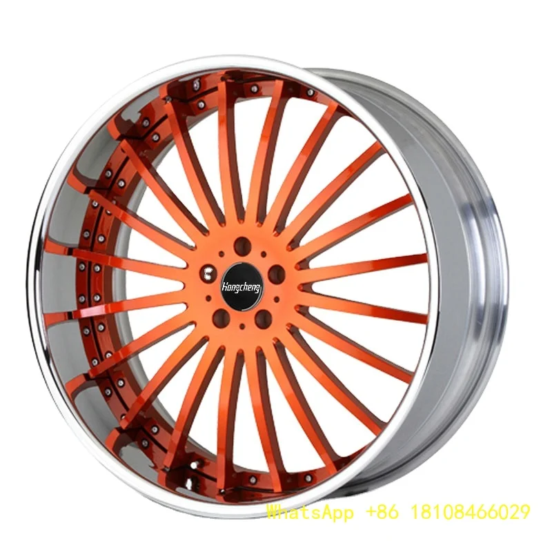 

Custom Forged Chrome Rims 17-28 Inch 5x120 5x112 High Strength Luxury Passenger Car Alloy Wheels