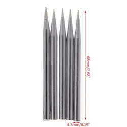 5 Pcs 40W Replacement Soldering Iron Tip Lead-Free Solder Tip Drop Shipping