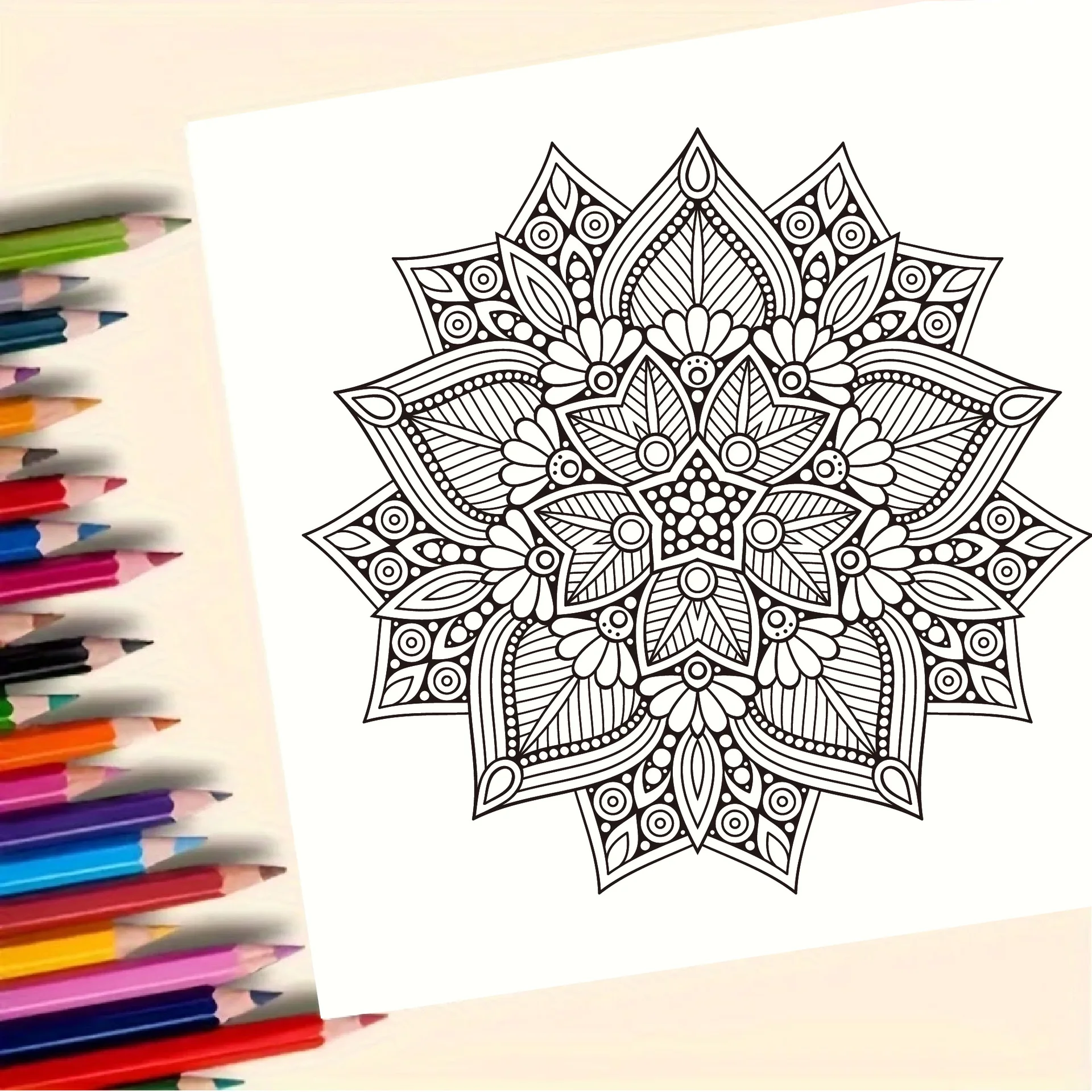 24 Sheets/Book Datura Decompression Coloring Books Adults Books To Color Adult Coloring Books Cozy Coloring Book Adult Coloring