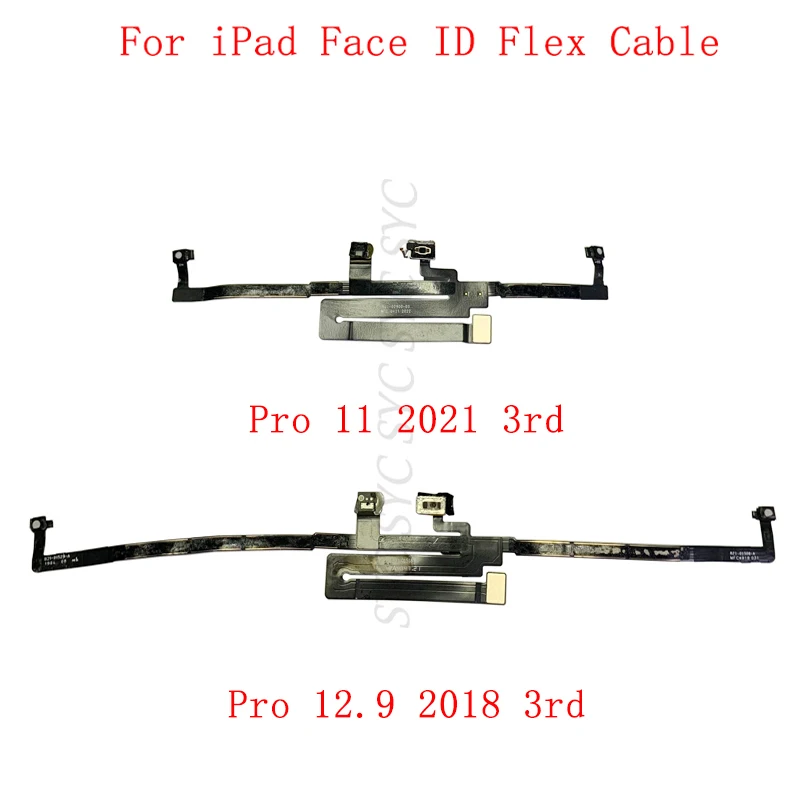 Light Proximity Ambient Sensor Flex For iPad Pro 11 Pro 12.9 2018 2020 2021 Face ID Flex Cable Repair Parts