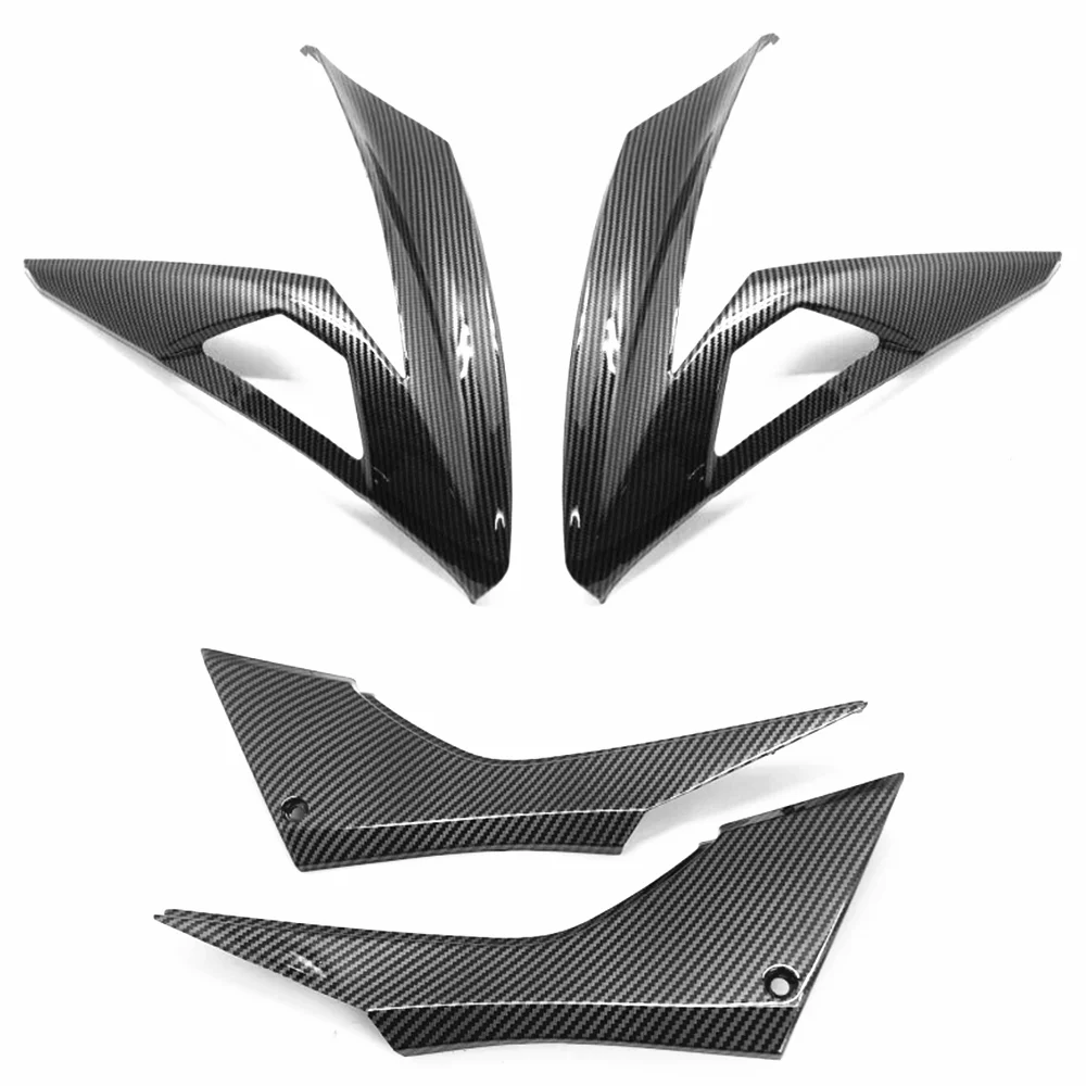 For KAWASAKI Ninja 300 2013-2017 Carbon Fiber Side Turn Signal Tank Seat Fairing