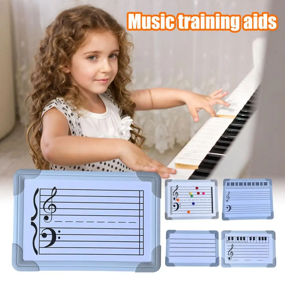 

Double-Sided Magnetic Music Staff Whiteboard High Low Notes Teaching Aid Mini Dry Erase Board Music Theory Classroom Supplies